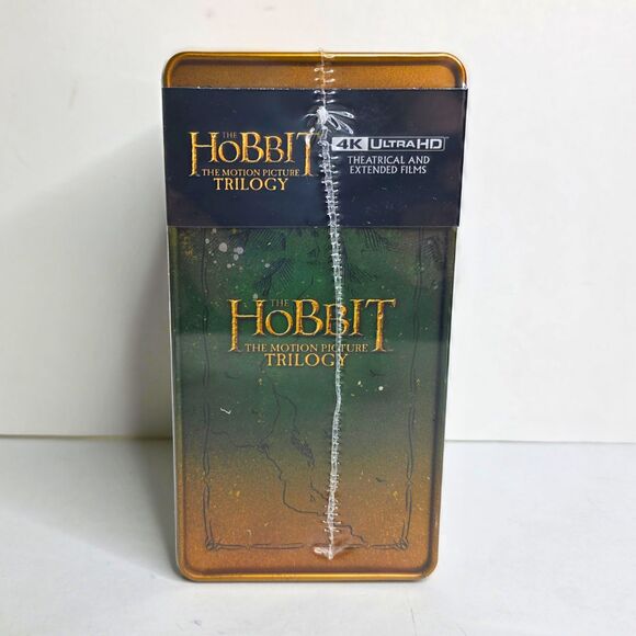 The Hobbit Trilogy Extended 4K UHD Blu-Ray Steelbook Collection - NEW SEALED - Picture 4 of 11